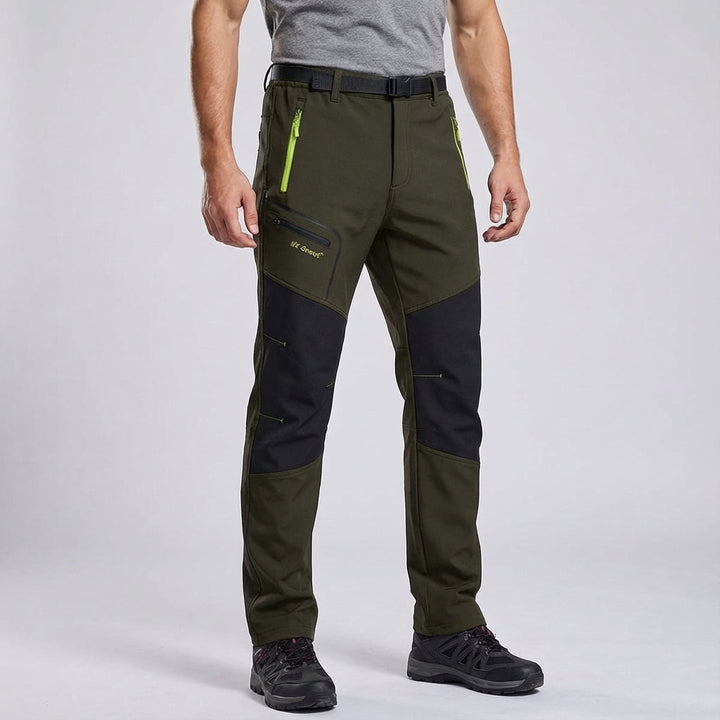Men's Orlando stretch hiking gear pants with zippered pockets, perfect for outdoor adventures