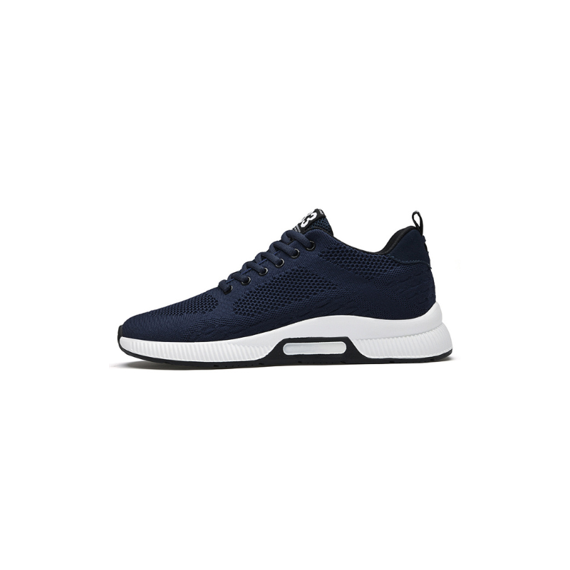 Fashion men's orthopaedic sneakers, giving a height boost & posture support.