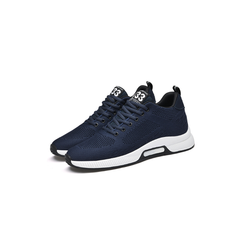 Trendy men's elevator sneakers, ideal for height increase & all-day comfort.