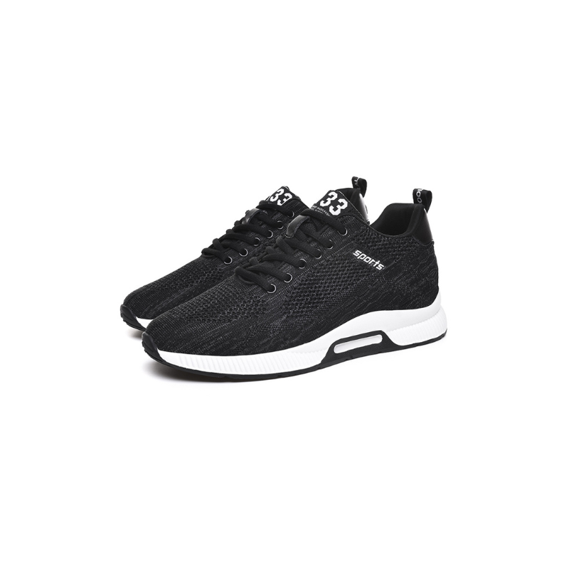 Comfortable men's fashion sneakers, height-increasing with orthopaedic benefits.