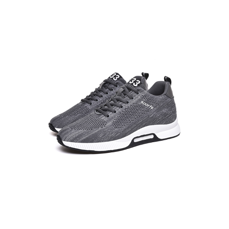 Men's comfortable orthopaedic sneakers for height increase & posture alignment.