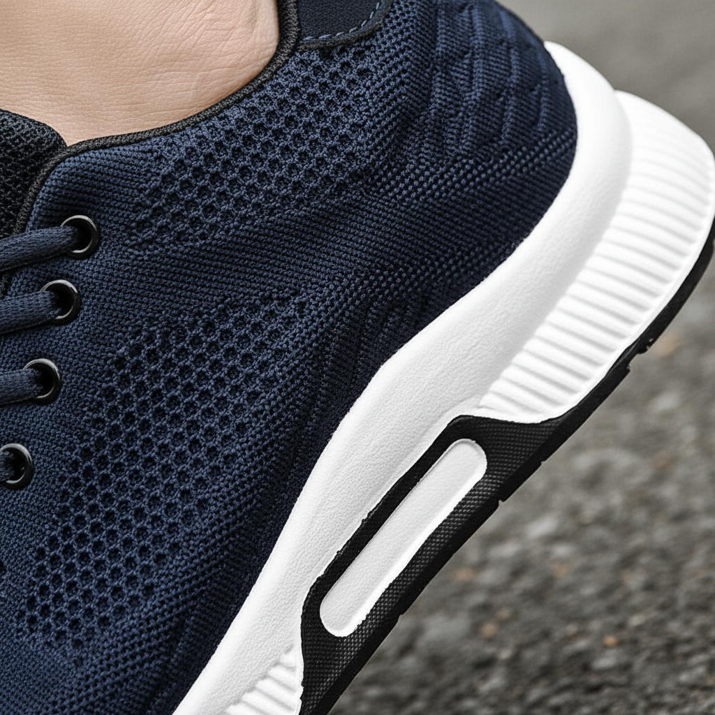 Stylish men's casual sneakers, Andrew, with hidden height increasing support