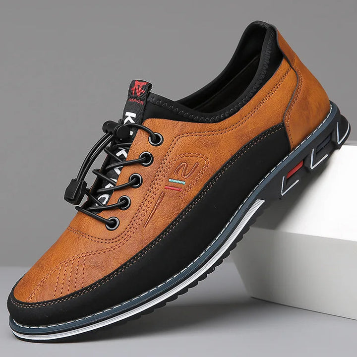 Men's orthopedic oxford shoes for all-day comfort, support, and daily wear. Ideal comfortable footwear.