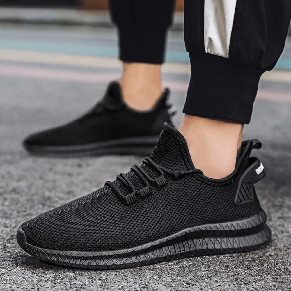 Supportive men's orthopedic shoes for daily wear, offering superior arch support & comfort.