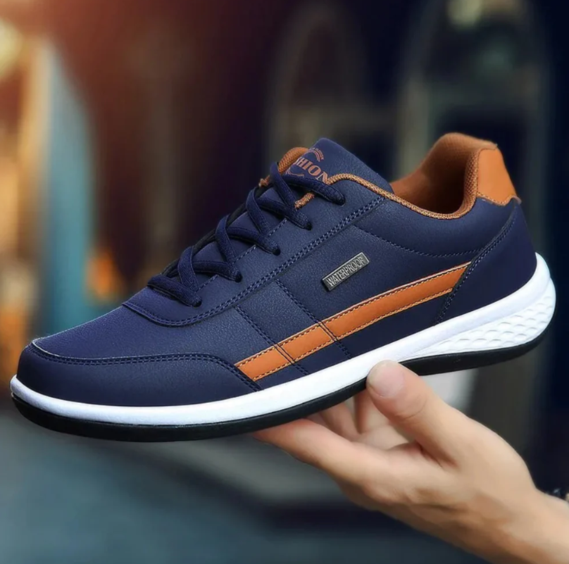 Men's orthopedic sneakers for effective pain relief & all-day comfort, ideal for active lifestyles.