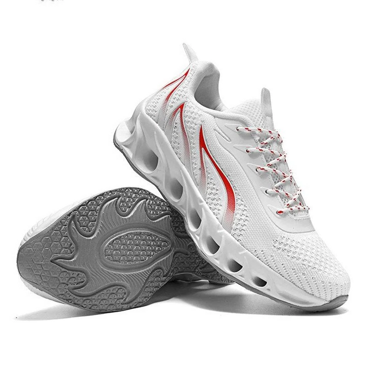 Stylish men's orthopedic walking shoes, ergonomic design, superior arch support, ideal for active lifestyles.