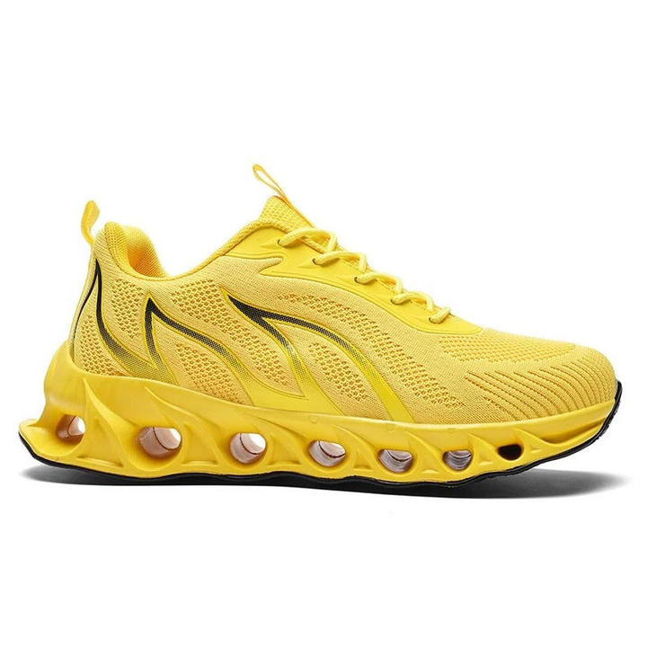 Men's supportive orthopedic walking & running shoes with advanced non-slip sole for secure traction & comfort.