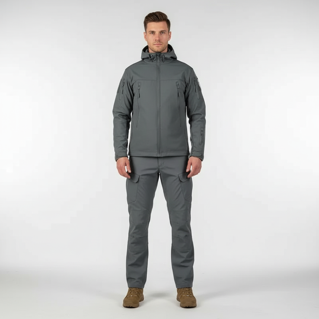 Men's windproof and waterproof tactical set, perfect for various outdoor activities