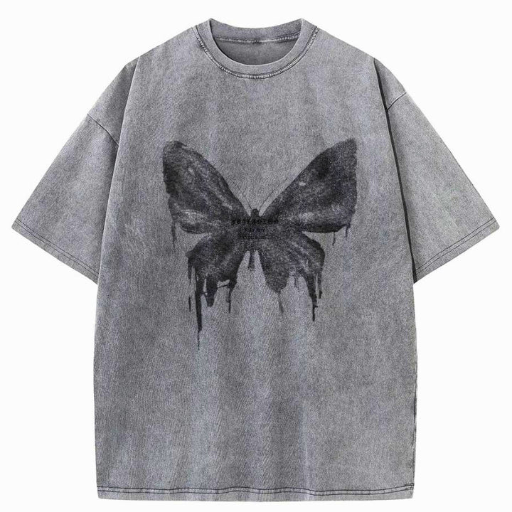 Comfortable men's oversized Ryker t-shirt. Acid wash finish for a unique, edgy casual street style look.