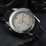 Silver - Black Strap
