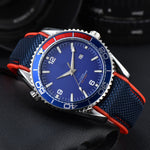 Blue - Red Accents