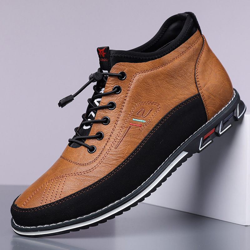 Men's Oxford Barefoot Hi-Top Sneakers for natural movement, everyday wear & comfort.