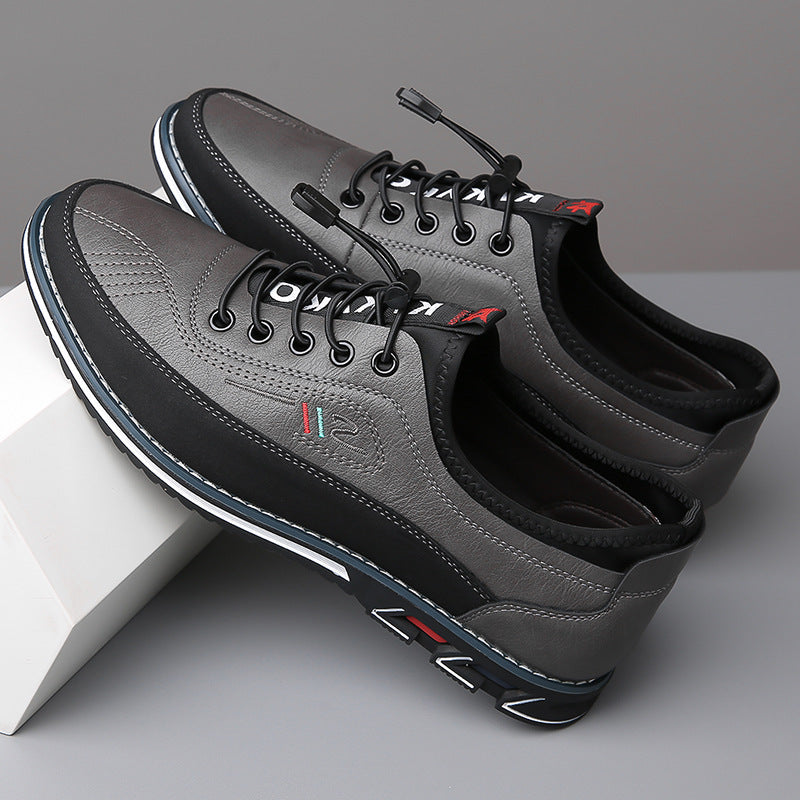 Men's Oxford style barefoot sneakers, shock-absorbing and built for natural foot comfort.