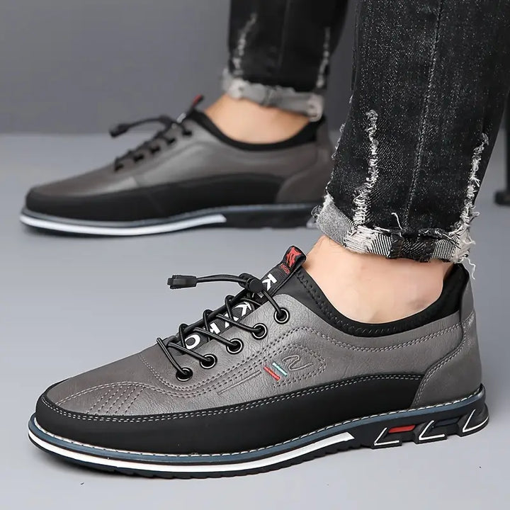 Versatile men's barefoot Oxford sneakers, perfect for natural movement & everyday use.
