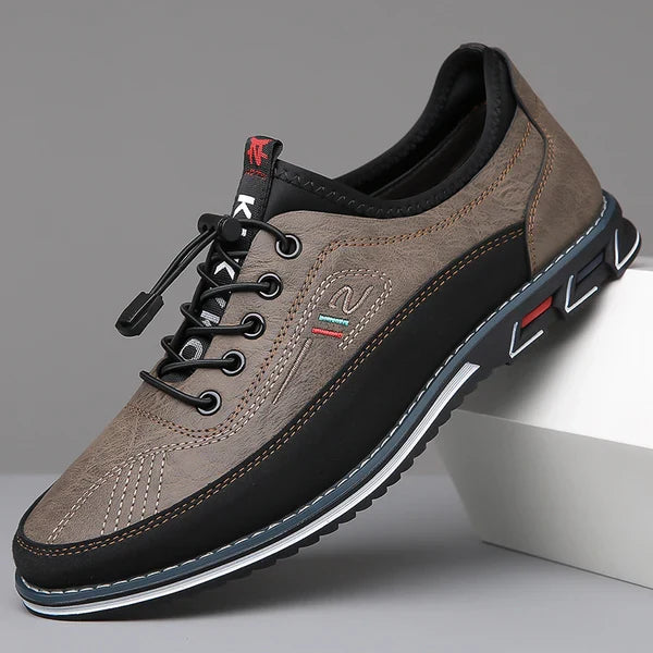 Men's activewear Oxford barefoot sneakers, waterproof & comfortable for any activity.