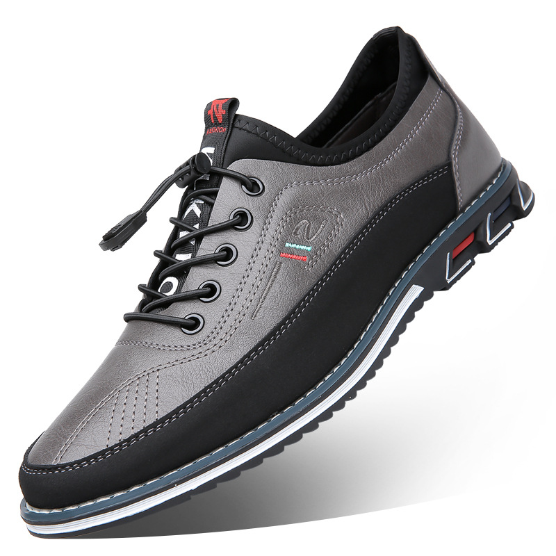 Comfortable men's Oxford barefoot sneakers, promoting natural foot movement & casual wear.
