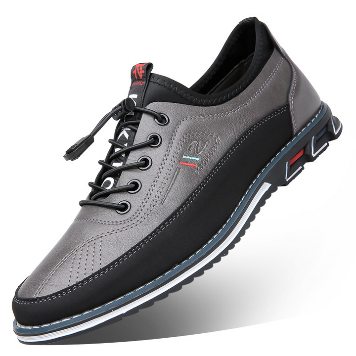 Comfortable men's Oxford barefoot sneakers, promoting natural foot movement & casual wear.