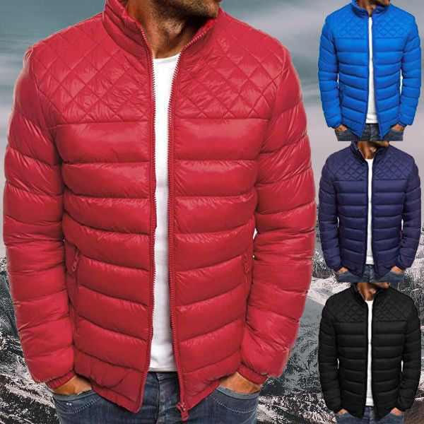 Men's water-resistant & windproof outdoor jacket. Padded for ultimate comfort and winter protection.