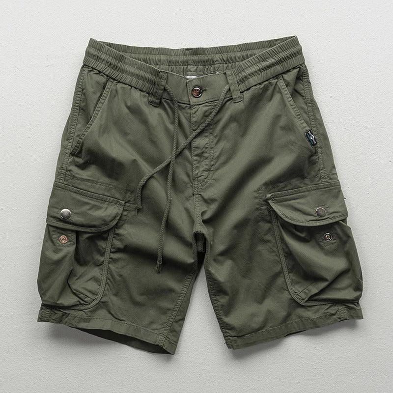 Men's Palermo utility cargo shorts, multiple pockets, relaxed fit, perfect for outdoor activities & casual summer style.