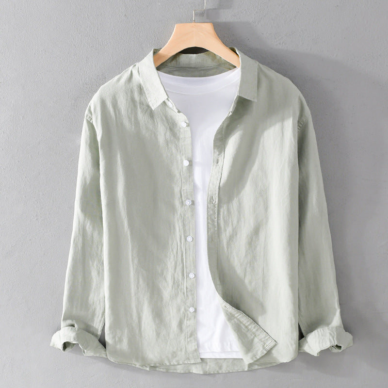 Casual men's long-sleeve Palermo shirt. A comfortable, classic button-down for everyday fashion and comfort.