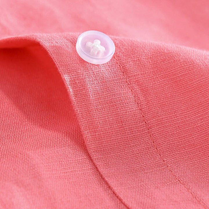 Classic men's long-sleeve Palermo shirt, a go-to button-down for business casual and elevated everyday style.