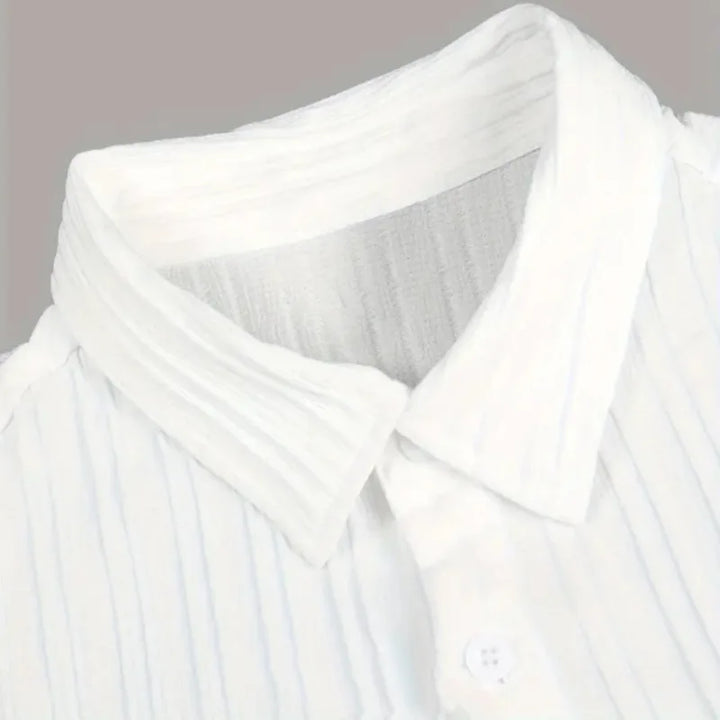 Lightweight men's Palermo relaxed fit two-piece outfit. Breathable casual wear, ideal for summer comfort & style.