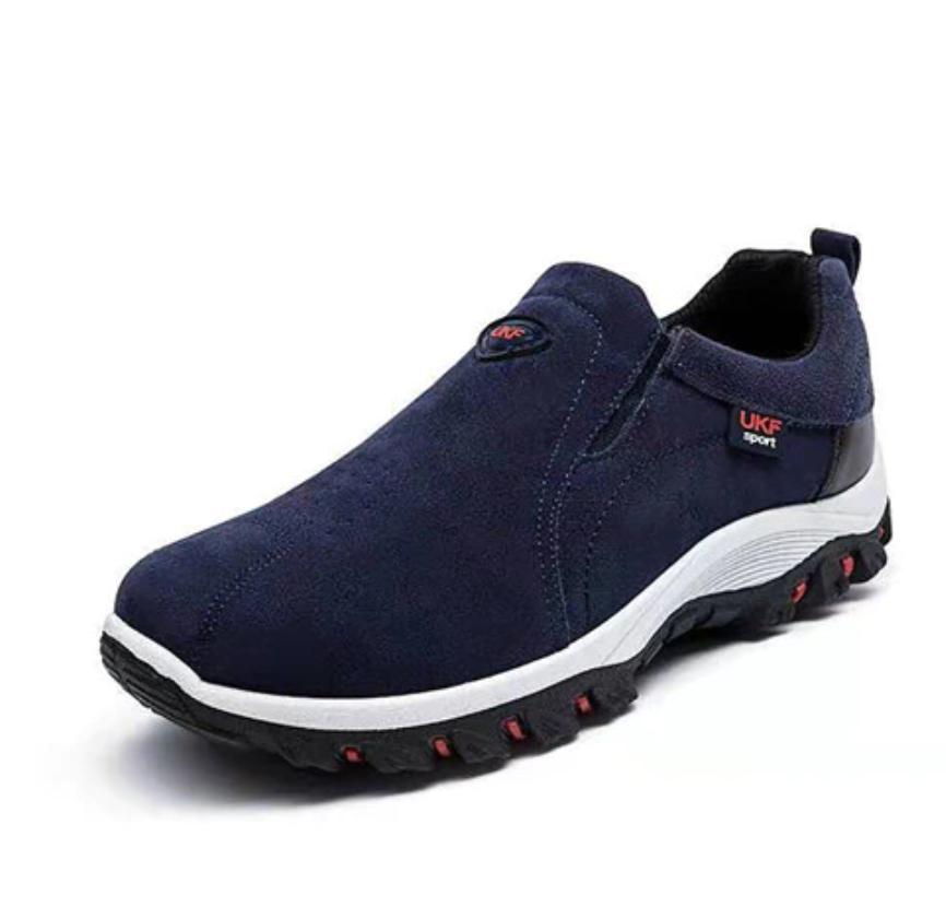 PathMaster men's orthopedic hiking shoes for superior comfort, pain relief, and arch support on long walks.