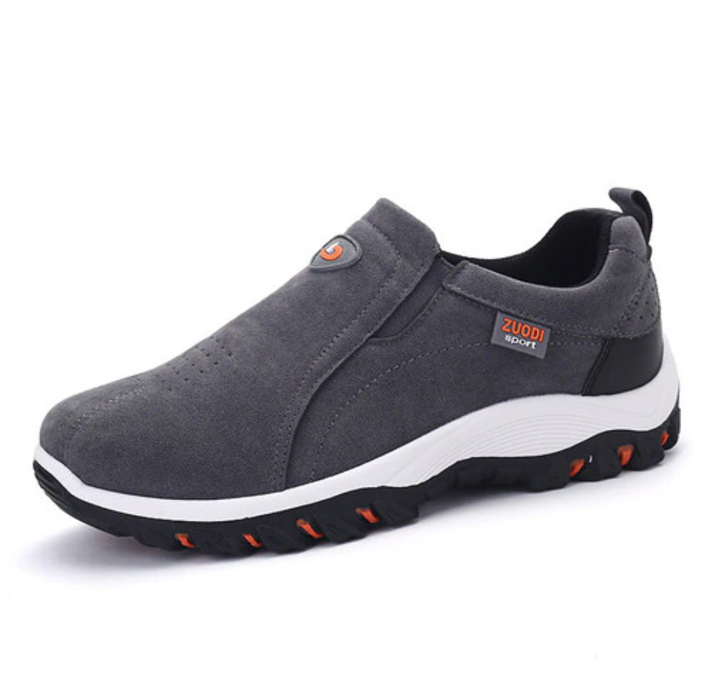 Men's orthopedic hiking shoes: ultimate comfort, pain relief, and arch support for active outdoor adventures.