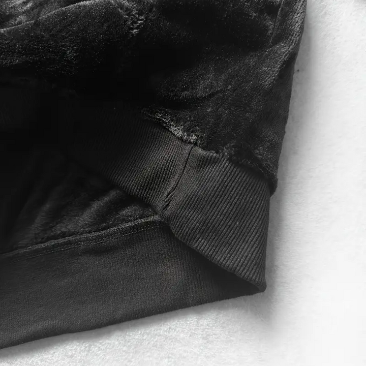 Men's Paul padded hoodie in a neutral color, fleece interior, versatile casual winter essential.