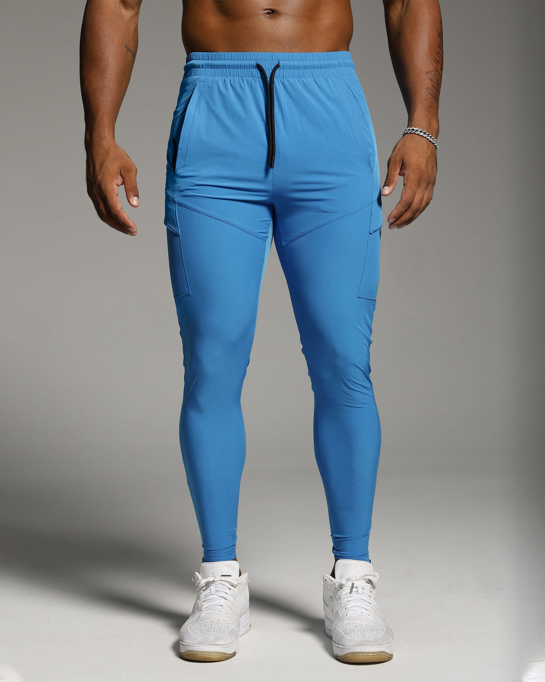 Modern men's athletic joggers in a sleek design, suitable for gym, travel, or casual pants.