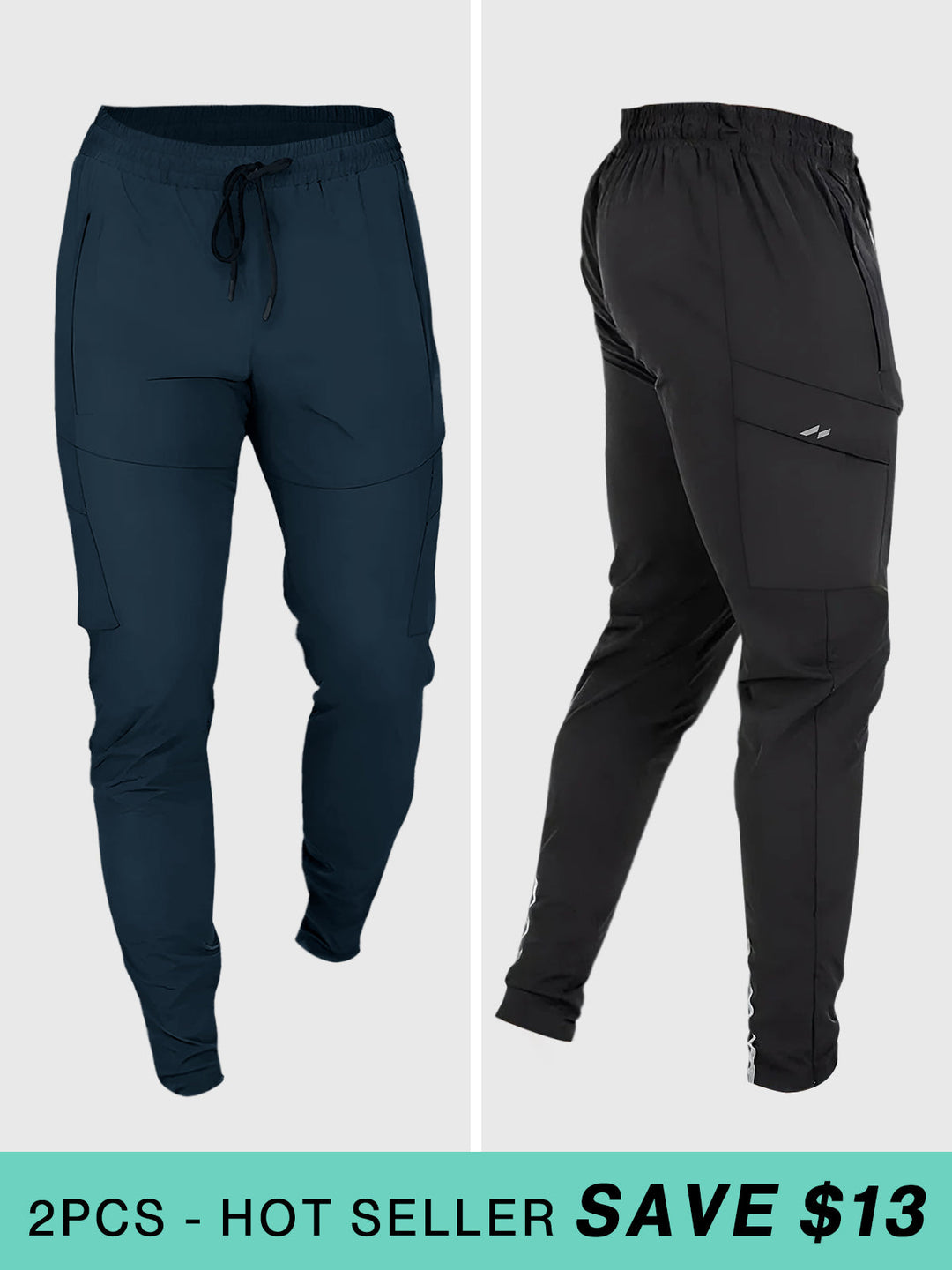 Comfortable men's joggers, perfect activewear for relaxing, lounging, or light activities.