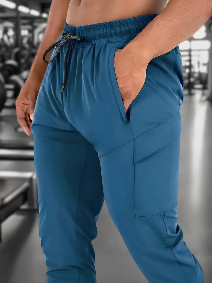 Versatile men's performance joggers, suitable activewear for any season, comfort & style year-round.