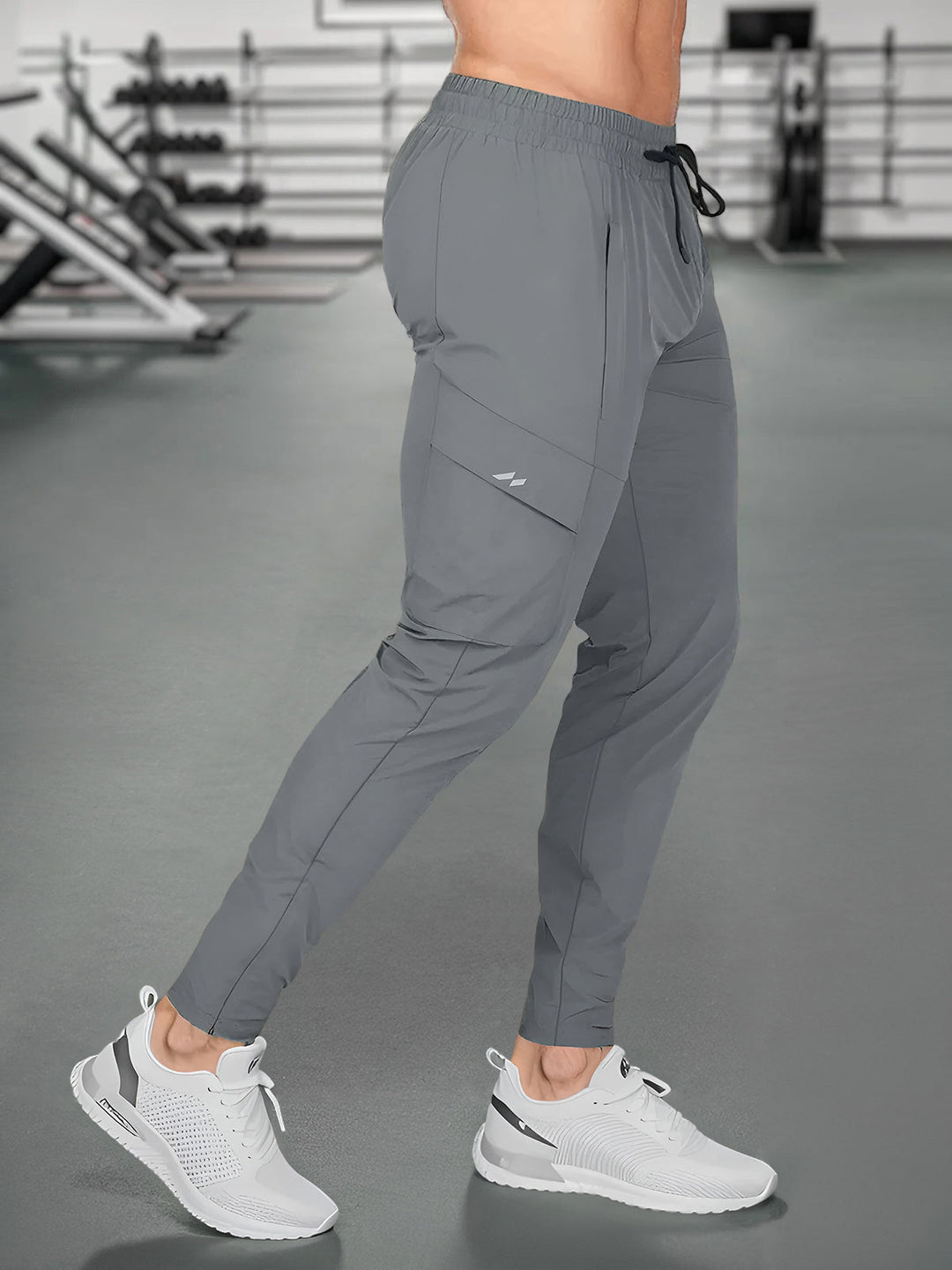 Stylish men's performance joggers, combining comfort with modern athletic wear and casual appeal.