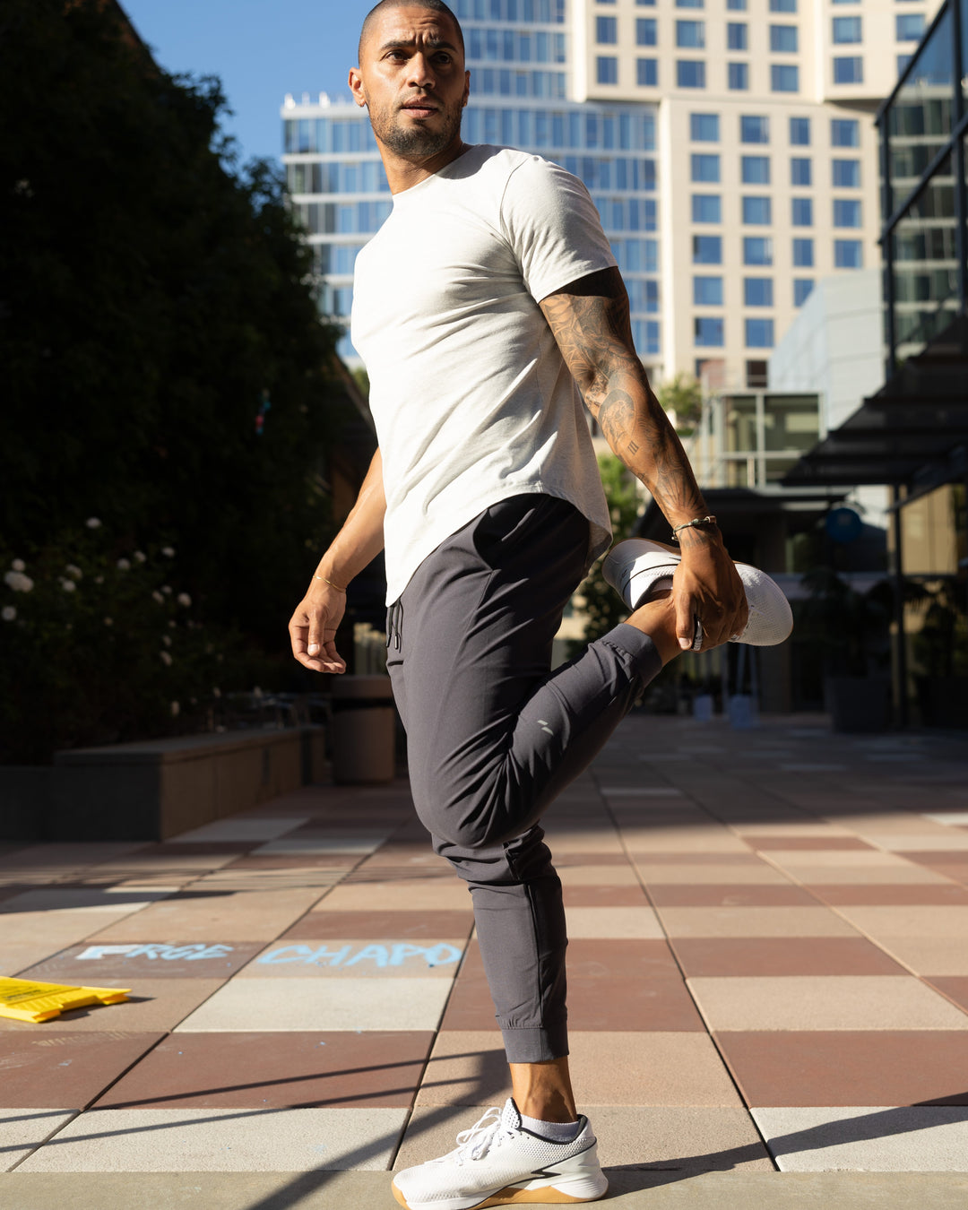 Men's performance joggers styled for everyday wear, casual comfort & modern athletic style.