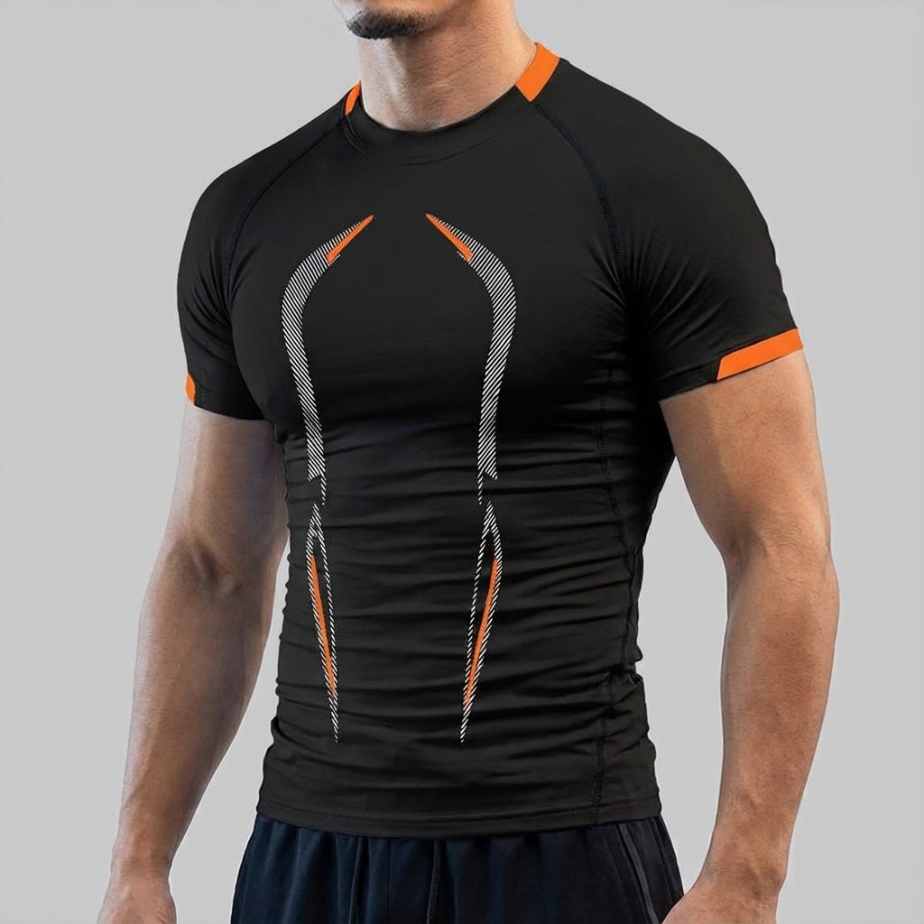 Men's activewear sports t-shirt, ideal for gym, training, and outdoor sports