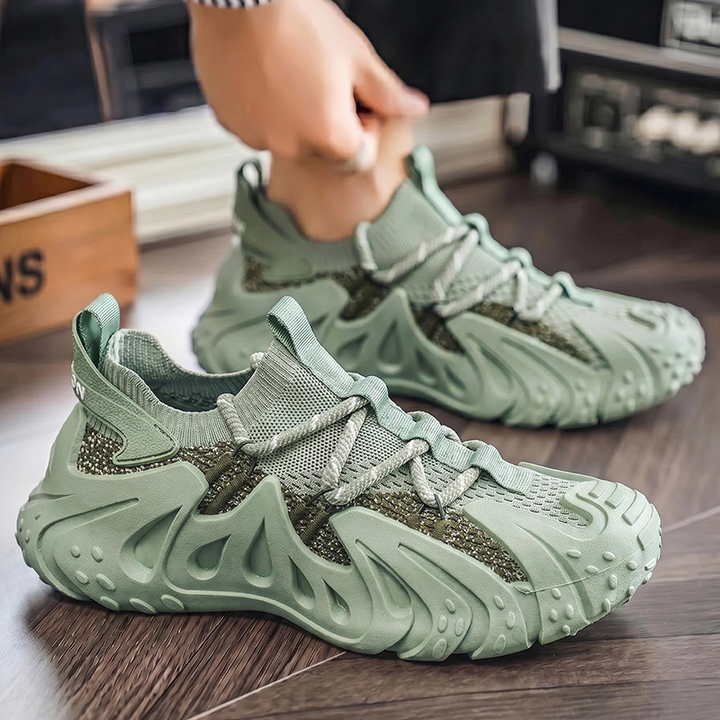 Modern design men's tech sneakers, providing ultimate comfort for active and casual wear.