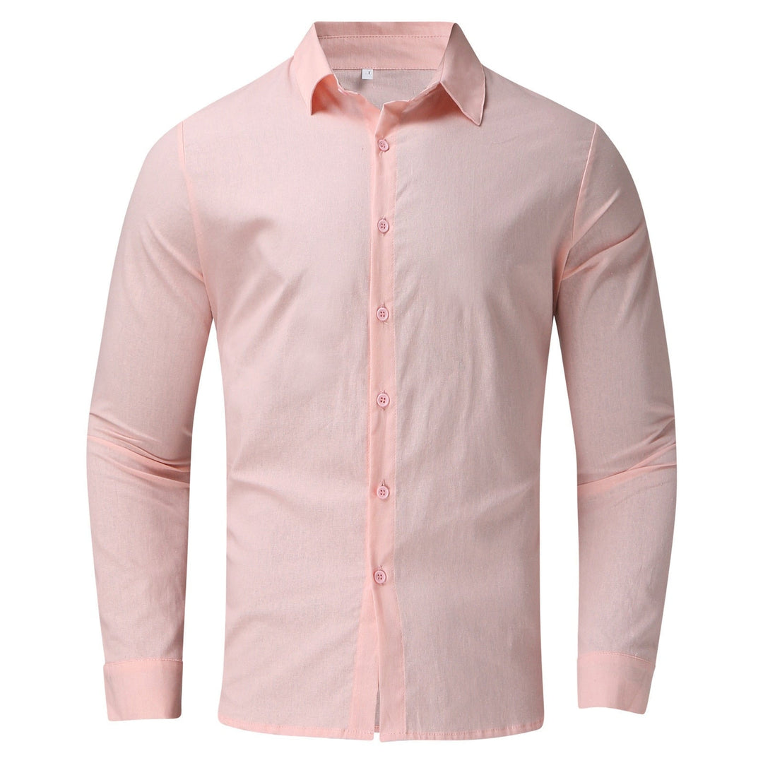 Comfortable oversized men's casual button down shirt for summer