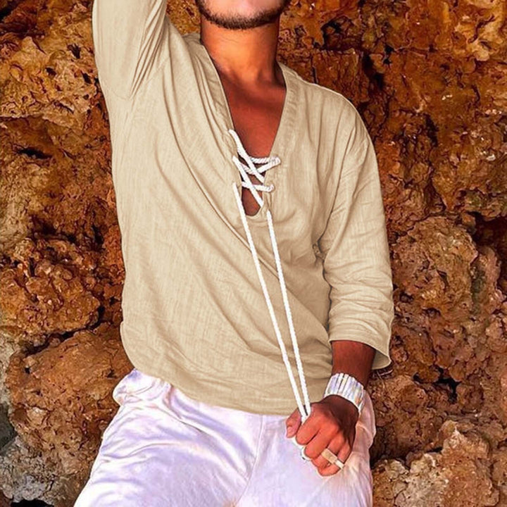 Comfortable men's plus size casual shirt for summer