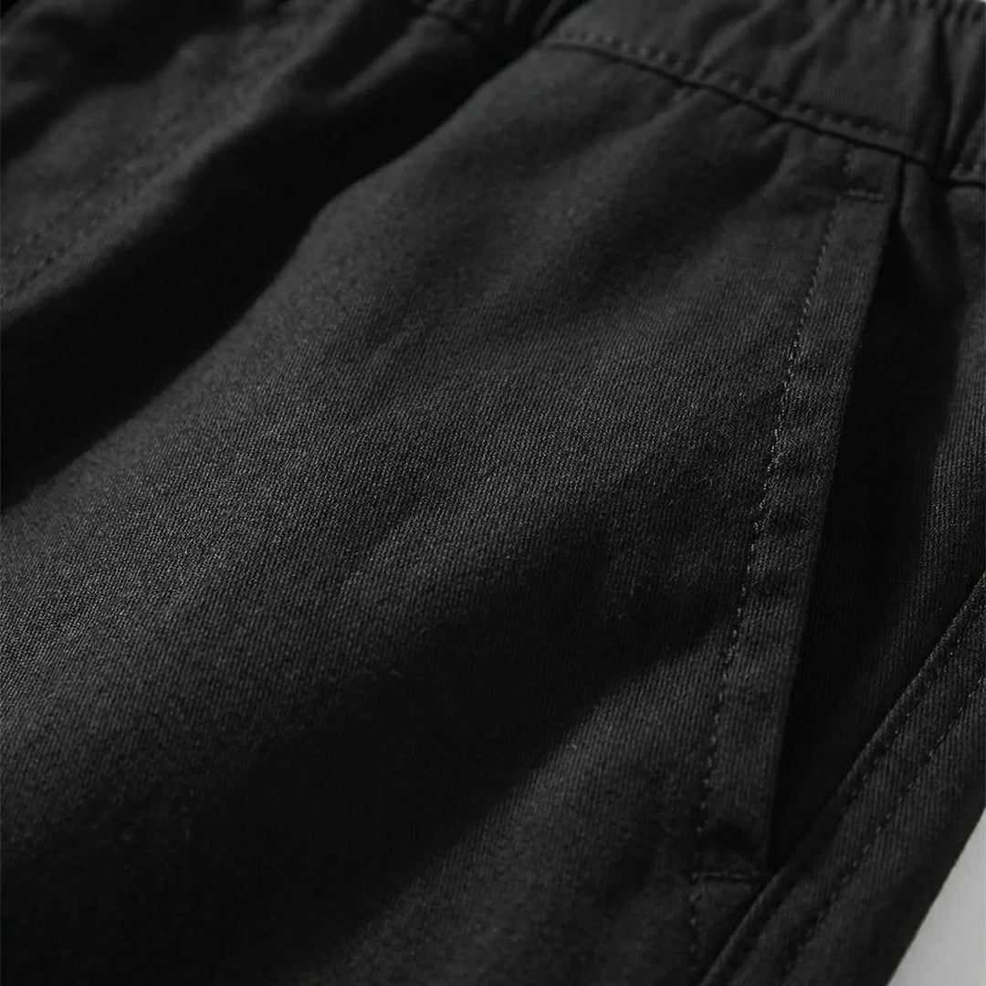Big and tall men's comfortable casual shorts with elastic waist, ultimate freedom for summer.