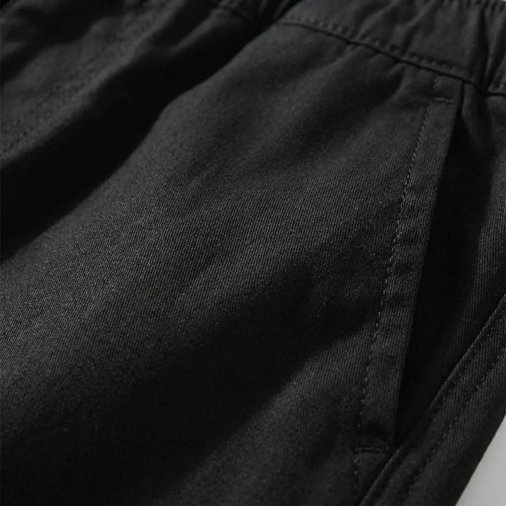 Big and tall men's comfortable casual shorts with elastic waist, ultimate freedom for summer.
