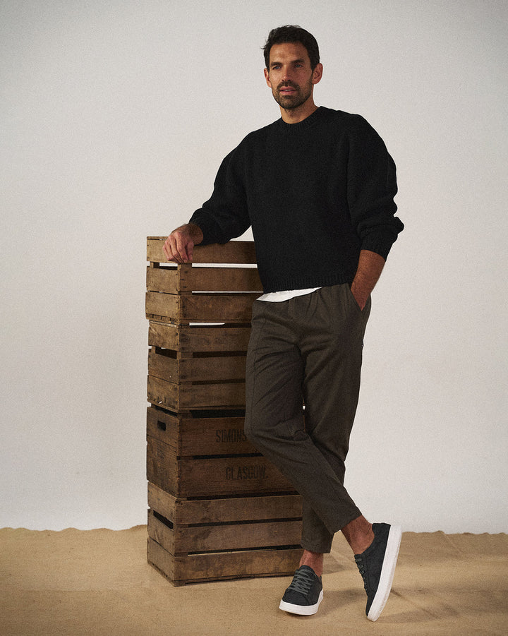 Porto men's office casual sneakers. Comfortable footwear with a refined look for modern everyday style.