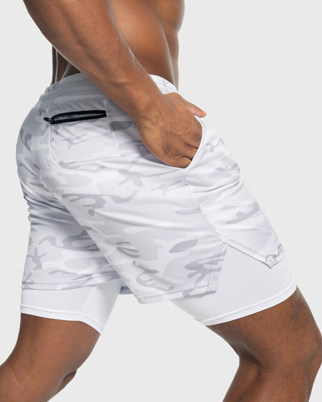 Versatile men's Porto Kinetic active shorts, mesh construction for various sport activities.