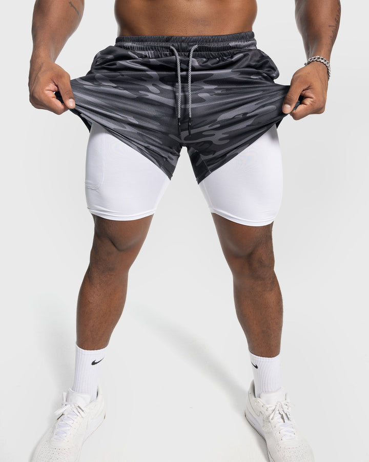 Men's Porto Kinetic mesh gym shorts, ultimate performance for your toughest workouts.