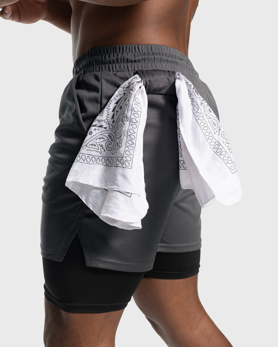 High-quality Porto Kinetic men's mesh gym shorts for lasting durability & performance.