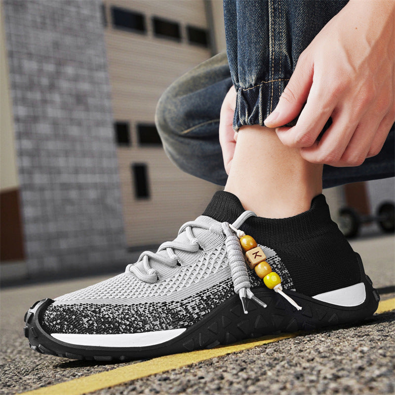Men's brown comfort footwear, designed for lightweight and stylish walking.