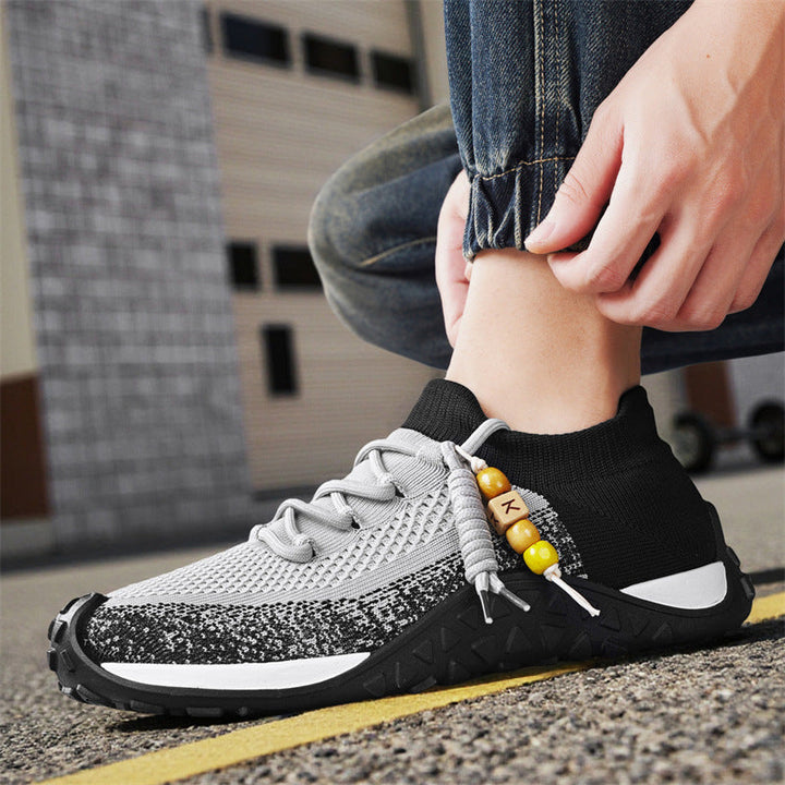 Men's brown comfort footwear, designed for lightweight and stylish walking.