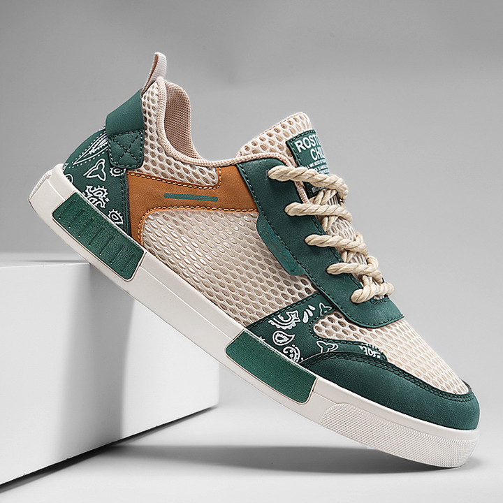 Men's premium comfort athletic sneakers in a sleek design, perfect for walking & everyday wear.
