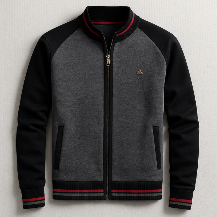 Versatile men's premium comfort jacket. Sporty style with a tailored fit, ideal outerwear for everyday fashion.