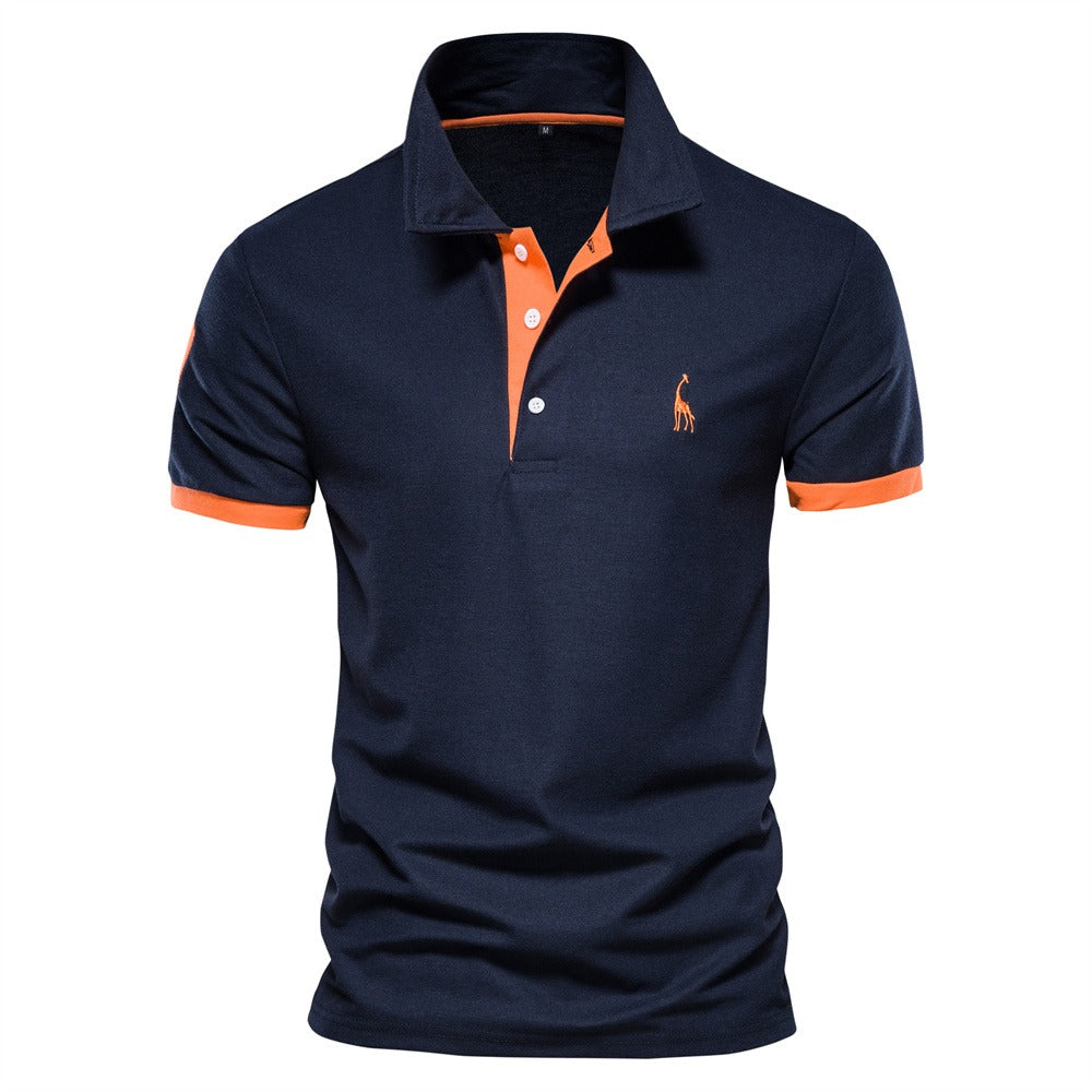 Men's Premium Comfort Polo Shirt by Franklin. Stylish casual wear for everyday comfort, perfect for men's fashion.