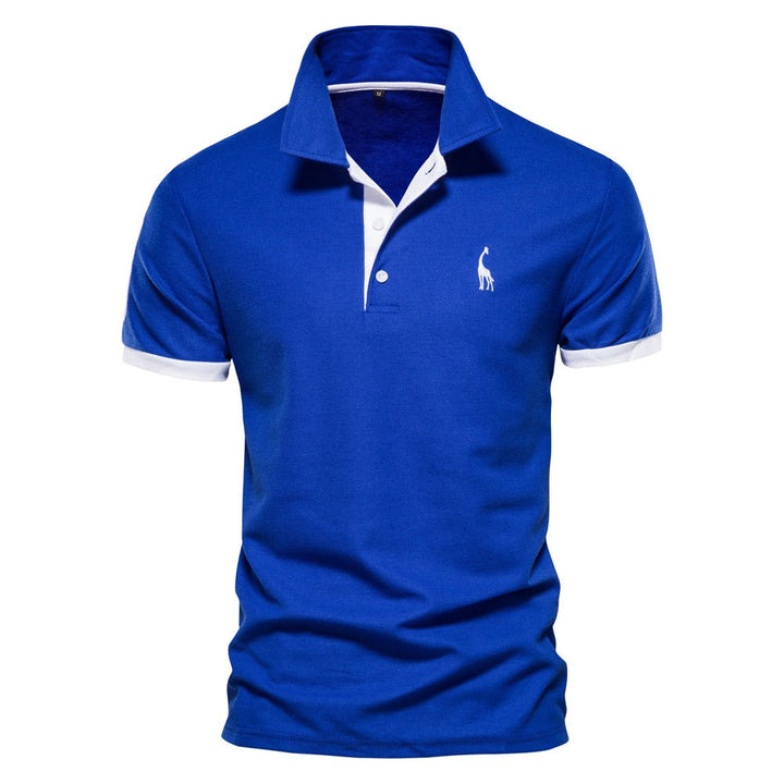 Classic men's polo shirt, premium quality fabric, comfort fit. Ideal stylish polo for casual everyday wear.